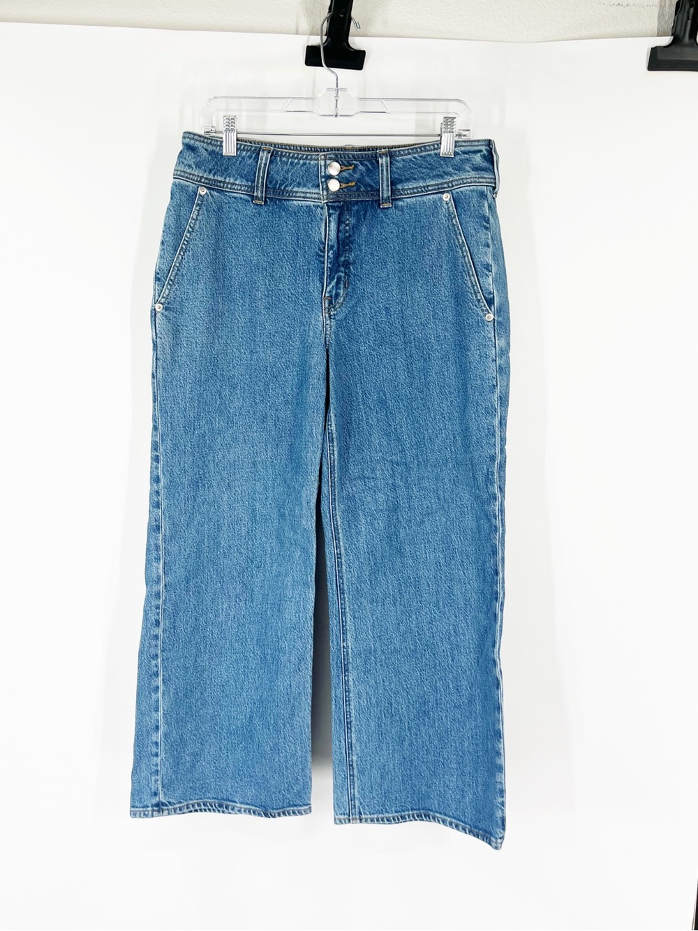 J. Crew High Rise Wide Leg Jeans NWT